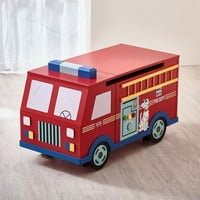 Тимсон Деца Возови И Камиони Противпожарен Мотор Кутија За Играчки