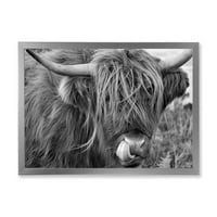 DesignArt „Затвори на шкотската крава на фармата куќа на Морланд II“