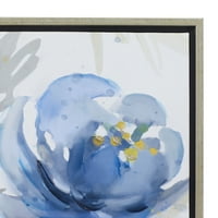 32 32 цветни врамени wallидни уметности со сребрена рамка