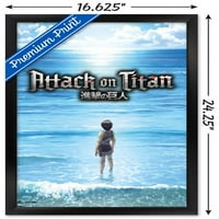 Напад на Титан: Сезона-Океански Ѕид Постер, 14.725 22.375